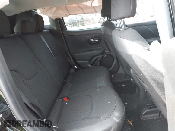 2018 Jeep Renegade Latitude with VIN ZACCJABB5JPH44042, listed as a IAAI auction lot 41308944 with 1 mi miles. Bid and sale history available at carsss.com. Image 8.