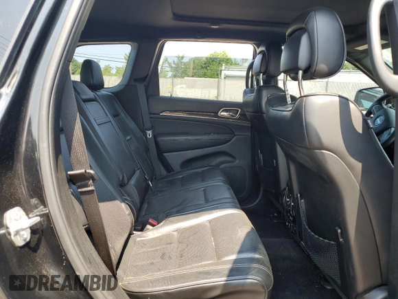 2017 Jeep Grand Cherokee Overland with VIN 1C4RJFCG9HC684850, listed as a Copart auction lot 62746974 with 0 mi miles and Salvage Title. Bid and sale history available at carsss.com. Image 11.