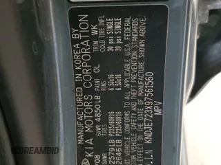 2009 Kia Sportage LX with VIN KNDJE723X97561560, listed as a Copart auction lot 49766995 with 130,623 mi miles and Salvage Title. Bid and sale history available at DreamBid. Image 13.