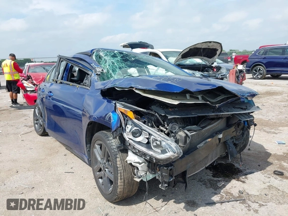 2021 Kia Forte GT-Line with VIN 3KPF34AD2ME401914, listed as a IAAI auction lot 42160350 with 80,486 mi miles and . Bid and sale history available at DreamBid. Image 1.