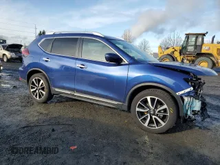 2020 Nissan Rogue SL with VIN 5N1AT2MT5LC706956, listed as a Copart auction lot 49239905 with 62,137 mi miles and Salvage Title. Bid and sale history available at carsss.com. Image 4.