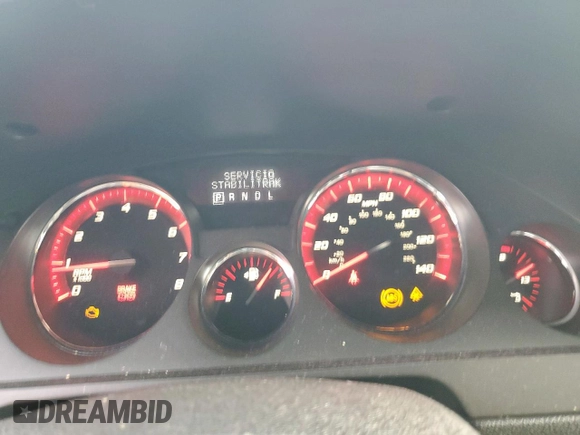 2010 GMC Acadia SL with VIN 1GKLRKED7AJ131937, listed as a Copart auction lot 59162365 with Not provided miles and Salvage title. Bid and sale history available at DreamBid. Image 9.