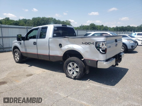 2011 Ford F-150 XL with VIN 1FTEX1EM0BFC72857, listed as a Copart auction lot 61140985 with 180,073 mi miles and Salvage title. Bid and sale history available at DreamBid. Image 2.