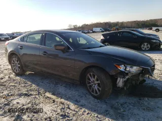 2017 Mazda Mazda6 Sport with VIN JM1GL1U50H1117438, listed as a Copart auction lot 46984415 with 129,327 mi miles and Salvage Title. Bid and sale history available at carsss.com. Image 4.