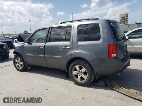 2011 Honda Pilot EX-L with VIN 5FNYF3H65BB034726, listed as a Copart auction lot 49512645 with Not Provided miles and Salvage Title. Bid and sale history available at carsss.com. Image 2.