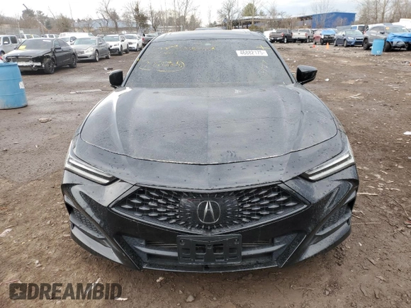 2021 Acura TLX w/A-Spec Package with VIN 19UUB5F52MA009957, listed as a Copart auction lot 46882175 with 42,245 mi miles and Salvage Title. Bid and sale history available at carsss.com. Image 5.