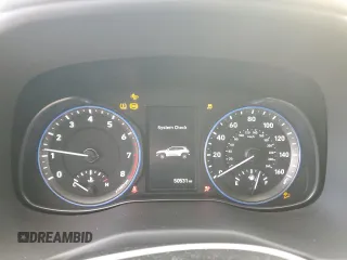 2019 Hyundai Kona Ultimate with VIN KM8K5CA59KU267182, listed as a Copart auction lot 41383395 with 50,531 mi miles and Salvage Title. Bid and sale history available at carsss.com. Image 9.