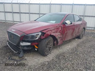 2018 Genesis G80 Sport with VIN KMHGN4JB4JU225812, listed as a IAAI auction lot 42314901 with 109,005 mi miles and . Bid and sale history available at DreamBid. Image 2.