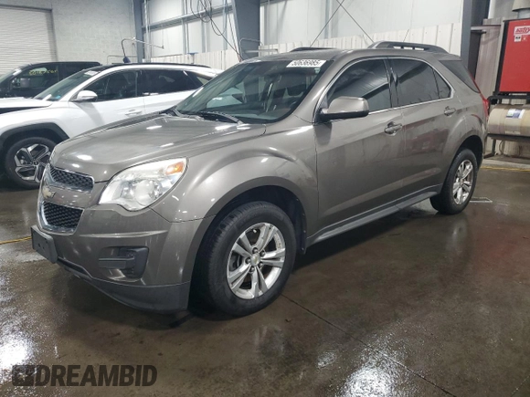 2012 Chevrolet Equinox LT w/1LT with VIN 2GNFLEEK6C6219461, listed as a Copart auction lot 50636985 with 126,365 mi miles and Salvage Title. Bid and sale history available at carsss.com. Image 1.