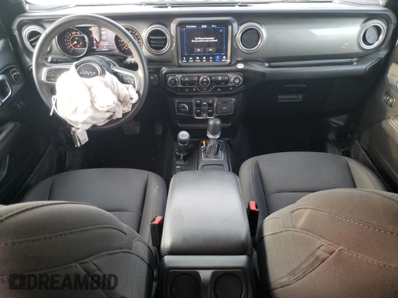 2023 Jeep Wrangler Sahara with VIN 1C4HJXEN3PW505342, listed as a Copart auction lot 49011955 with 54,690 mi miles and Salvage Title. Bid and sale history available at carsss.com. Image 8.