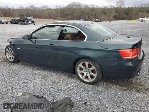 2007 BMW 3 Series 335i with VIN WBAWL73537PX50797, listed as a Copart auction lot 48069905 with 110,180 mi miles and Salvage Title. Bid and sale history available at carsss.com. Image 2.
