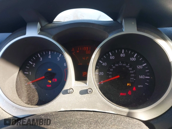 2011 Nissan Juke SL with VIN JN8AF5MV5BT007392, listed as a IAAI auction lot 40939305 with 111,331 mi miles. Bid and sale history available at carsss.com. Image 6.