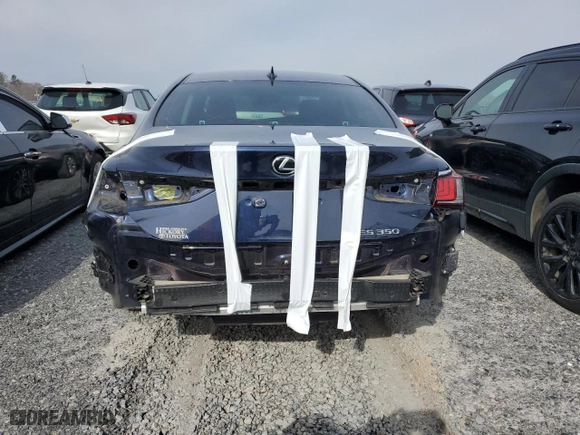 2019 Lexus ES with VIN 58ABZ1B14KU006555, listed as a Copart auction lot 48803865 with 81,739 mi miles and Salvage Title. Bid and sale history available at carsss.com. Image 6.