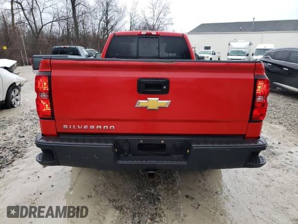 2014 Chevrolet Silverado 1500 Work Truck with VIN 1GCNCPEC3EZ289841, listed as a Copart auction lot 46430395 with 128,233 mi miles and Salvage Title. Bid and sale history available at carsss.com. Image 6.