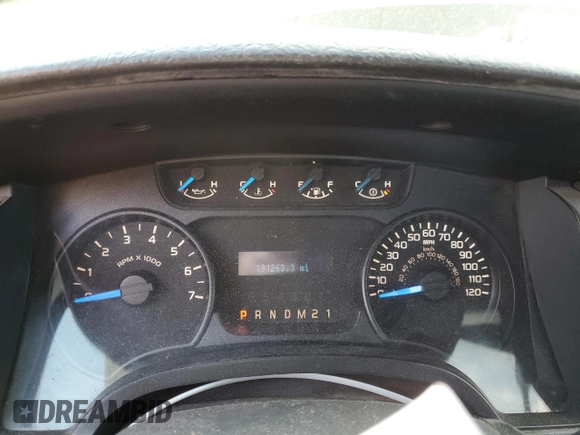 2014 Ford F-150 XL with VIN 1FTNF1EFXEKF10357, listed as a Copart auction lot 76498714 with 191,263 mi miles and Non Repairable. Bid and sale history available at carsss.com. Image 9.
