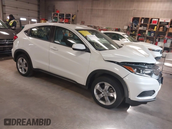 2021 Honda HR-V LX with VIN 3CZRU6H39MM734422, listed as a IAAI auction lot 41830761 with 46,260 mi miles. Bid and sale history available at carsss.com. Image 1.