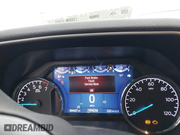 2021 Ford F-150 XL with VIN 1FTEW1C85MFB53536, listed as a IAAI auction lot 41343773 with 101,407 mi miles and . Bid and sale history available at DreamBid. Image 15.
