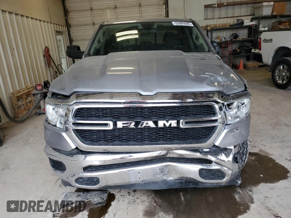 2019 Ram 1500 Tradesman with VIN 1C6RRECT7KN745812, listed as a Copart auction lot 55485685 with 82,422 mi miles and Salvage title. Bid and sale history available at DreamBid. Image 5.