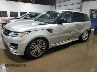 2016 Land Rover Range Rover Sport Autobiography with VIN SALWV2EF5GA580718, listed as a Copart auction lot 61370645 with 118,946 mi miles and Salvage title. Bid and sale history available at DreamBid. Image 1.