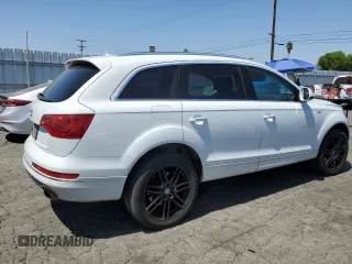 2013 Audi Q7 Premium Plus with VIN WA1LGAFE2DD013357, listed as a Copart auction lot 64761945 with 108,009 mi miles and Salvage title. Bid and sale history available at DreamBid. Image 3.