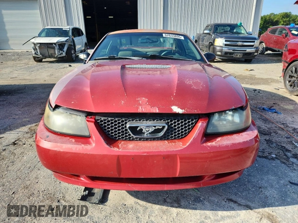 2002 Ford Mustang Standard with VIN 1FAFP40482F101065, listed as a Copart auction lot 62633895 with 223,363 mi miles and Salvage title. Bid and sale history available at DreamBid. Image 5.