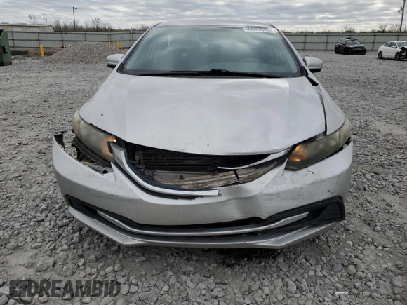 2015 Honda Civic Sedan LX with VIN 19XFB2F56FE035810, listed as a Copart auction lot 50089945 with 143,039 mi miles and Salvage Title. Bid and sale history available at carsss.com. Image 5.
