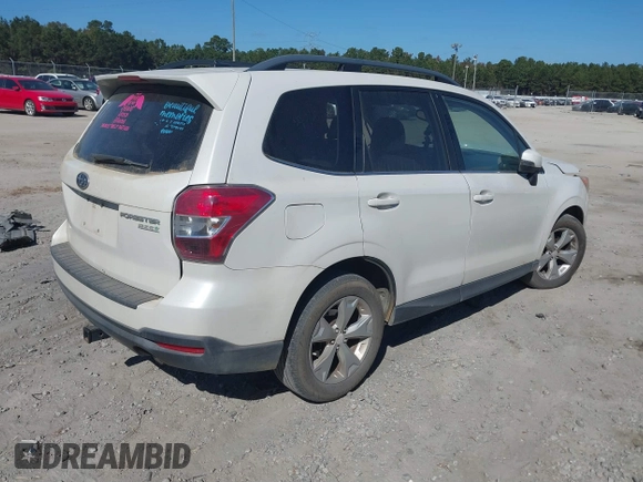 2014 Subaru Forester 2.5i Touring with VIN JF2SJAMC6EH413261, listed as a IAAI auction lot 40672035 with 1 mi miles. Bid and sale history available at carsss.com. Image 4.