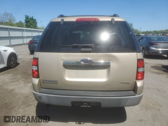 2006 Ford Explorer XLS with VIN 1FMEU72E56UA37439, listed as a Copart auction lot 54824145 with 132,772 mi miles and Salvage title. Bid and sale history available at DreamBid. Image 6.