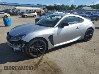 2023 Toyota GR86 Premium with VIN JF1ZNBE18P9763627, listed as a Copart auction lot 56766164 with 9,465 mi miles and Salvage Title. Bid and sale history available at carsss.com. Image 1.