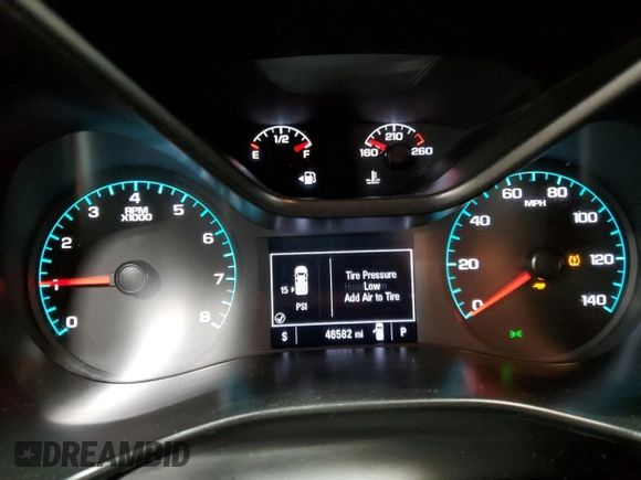 2022 Chevrolet Colorado 4WD LT with VIN 1GCGTCENXN1288431, listed as a Copart auction lot 51446895 with 46,582 mi miles and Salvage title. Bid and sale history available at DreamBid. Image 9.