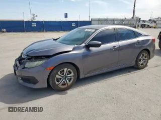 2017 Honda Civic LX with VIN 19XFC2F54HE075853, listed as a Copart auction lot 59054685 with 133,946 mi miles and Clean title. Bid and sale history available at DreamBid. Image 1.