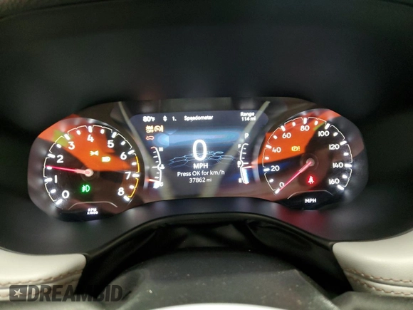 2024 Jeep Compass Limited z VIN 3C4NJDCN0RT595109, wystawiony jako Copart lot #63819305 z przebiegiem 37 862 mil mil oraz Czysty tytuł • Clean title. Historia ofert i sprzedaży dostępna na DreamBid. Obrazek 9.