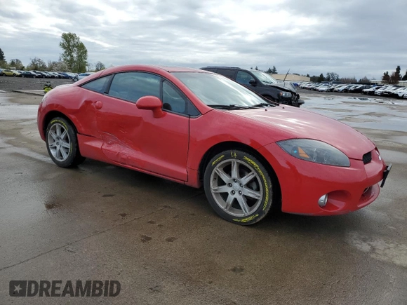 2006 Mitsubishi Eclipse GT with VIN 4A3AK34TX6E010757, listed as a Copart auction lot 51614115 with 75,848 mi miles and Salvage Title. Bid and sale history available at carsss.com. Image 4.