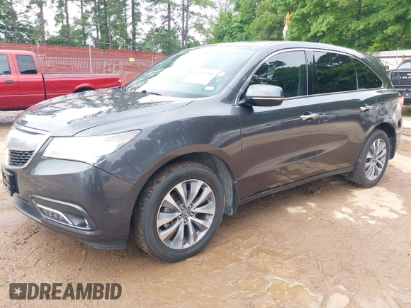 2014 Acura MDX Technology with VIN 5FRYD4H49EB044639, listed as a IAAI auction lot 42062380 with 191,699 mi miles and . Bid and sale history available at DreamBid. Image 17.
