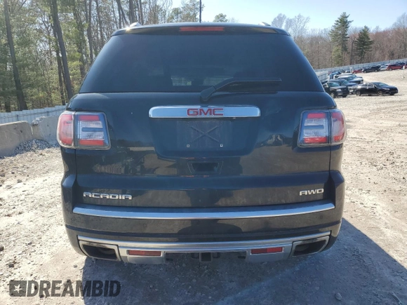 2014 GMC Acadia Denali with VIN 1GKKVTKDXEJ256745, listed as a Copart auction lot 52704975 with 159,894 mi miles and Clean Title. Bid and sale history available at carsss.com. Image 6.