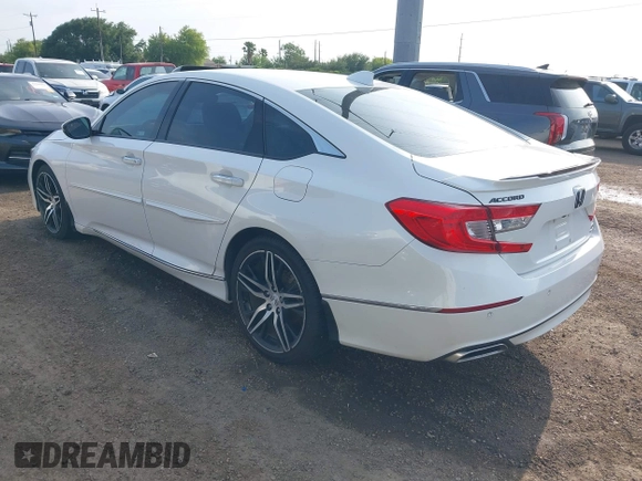 2021 Honda Accord Touring with VIN 1HGCV2F9XMA005191, listed as a IAAI auction lot 42088545 with 169,611 mi miles and . Bid and sale history available at DreamBid. Image 3.