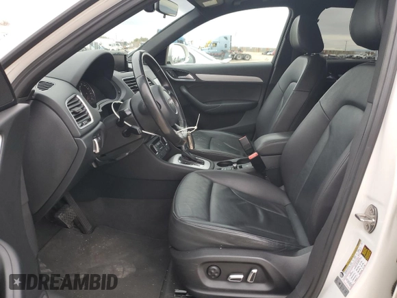 2017 Audi Q3 Premium with VIN WA1BCCFS0HR010538, listed as a Copart auction lot 48547445 with 141,489 mi miles and Salvage Title. Bid and sale history available at carsss.com. Image 7.