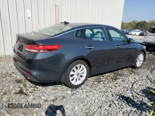 2016 Kia Optima EX with VIN 5XXGU4L30GG088346, listed as a Copart auction lot 47908124 with 107,813 mi miles and Salvage Title. Bid and sale history available at carsss.com. Image 3.