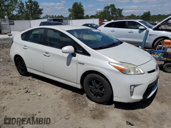 2014 Toyota Prius Four z VIN JTDKN3DU7E1754300, wystawiony jako Copart lot #56689485 z przebiegiem 184 175 mil mil oraz Czysty tytuł • Clean title. Historia ofert i sprzedaży dostępna na DreamBid. Obrazek 4.
