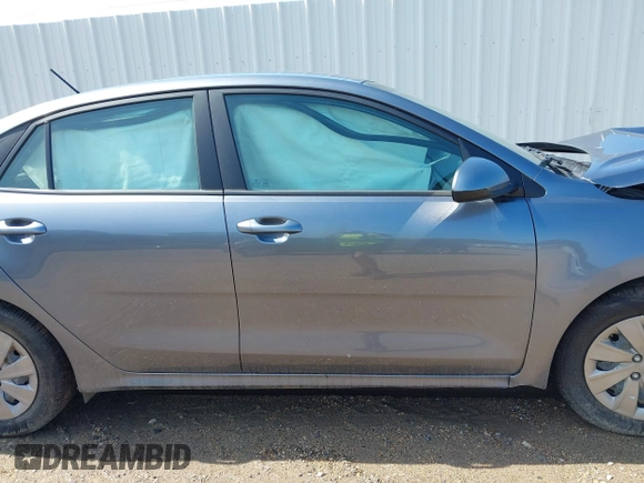 2020 Kia Rio LX with VIN 3KPA24AD2LE337479, listed as a IAAI auction lot 42167609 with 51,175 mi miles. Bid and sale history available at carsss.com. Image 14.
