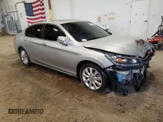 2014 Honda Accord Sedan EX-L with VIN 1HGCR2F81EA206863, listed as a Copart auction lot 46168435 with 118,177 mi miles and Clean Title. Bid and sale history available at carsss.com. Image 4.