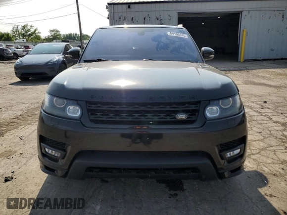 2016 Land Rover Range Rover Sport HSE with VIN SALWS2VF6GA553648, listed as a Copart auction lot 59195345 with 93,649 mi miles and Clean title. Bid and sale history available at DreamBid. Image 5.
