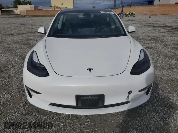 2023 Tesla Model 3 with VIN 5YJ3E1EA9PF450392, listed as a Copart auction lot 48534385 with 36,829 mi miles and Salvage Title. Bid and sale history available at DreamBid. Image 5.
