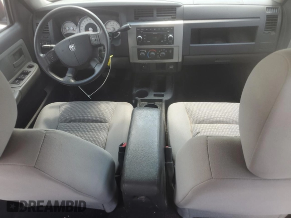 2008 Dodge Dakota SLT with VIN 1D7HW48N38S546077, listed as a Copart auction lot 56600265 with 234,448 mi miles and Salvage title. Bid and sale history available at DreamBid. Image 8.