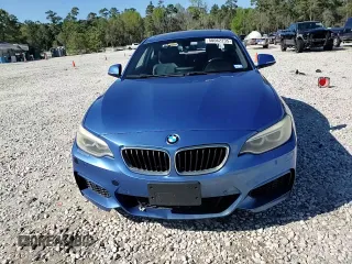 2015 BMW 2 Series 228i with VIN WBA1F5C50FV256672, listed as a Copart auction lot 50062235 with 120,213 mi miles and Salvage Title. Bid and sale history available at carsss.com. Image 14.