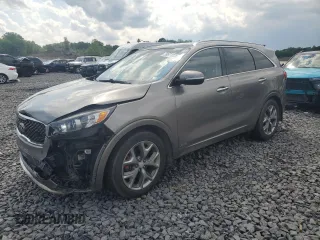 2016 Kia Sorento SX z VIN 5XYPKDA54GG031749, wystawiony jako Copart lot #59871035 z przebiegiem 284 115 mil mil oraz Szkoda całkowita • Salvage title. Historia ofert i sprzedaży dostępna na DreamBid. Obrazek 1.