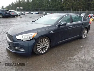 2015 Kia K900 Luxury with VIN KNALW4D42F6022892, listed as a IAAI auction lot 41965389 with 46,294 mi miles. Bid and sale history available at carsss.com. Image 17.