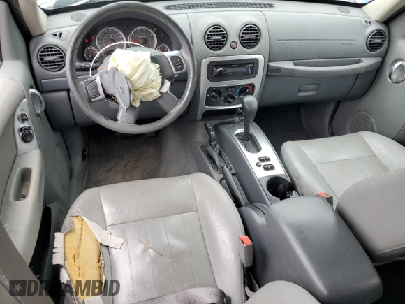 2005 Jeep Liberty Limited z VIN 1J4GL58K15W650799, wystawiony jako Copart lot #56036635 z przebiegiem 147 321 mil mil oraz Szkoda całkowita • Salvage title. Historia ofert i sprzedaży dostępna na DreamBid. Obrazek 8.