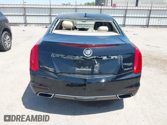 2014 Cadillac CTS Luxury RWD with VIN 1G6AR5SX4E0195791, listed as a IAAI auction lot 42004960 with Not Provided miles. Bid and sale history available at carsss.com. Image 16.