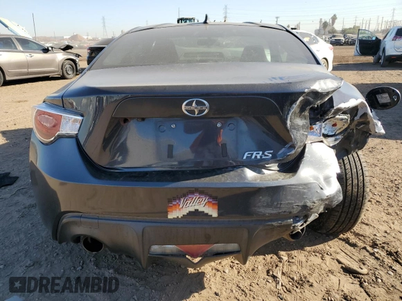 2016 Scion FR-S with VIN JF1ZNAA18G8705412, listed as a Copart auction lot 80296163 with 79,281 mi miles and Salvage Title. Bid and sale history available at carsss.com. Image 6.